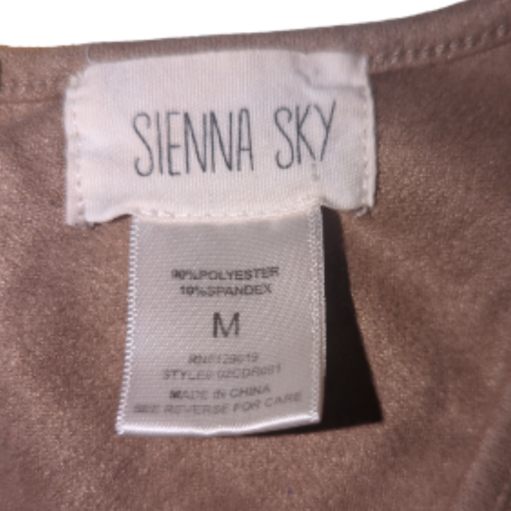 ⭐3/$15⭐Sienna Sky Velour Patchwork Dress - Picture 2 of 5